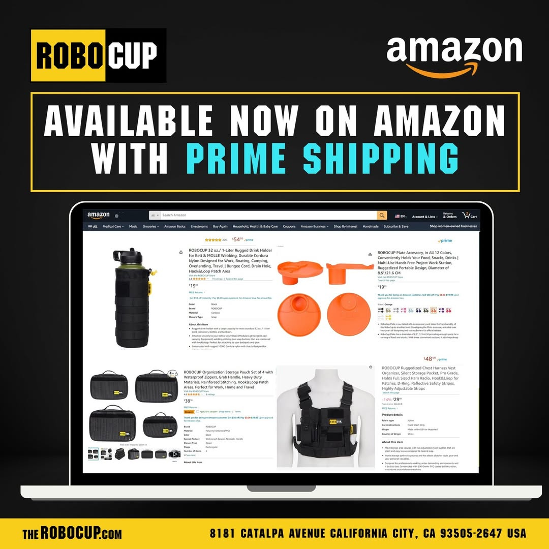 RoboCup Now Available on Amazon with Fast Prime Shipping!