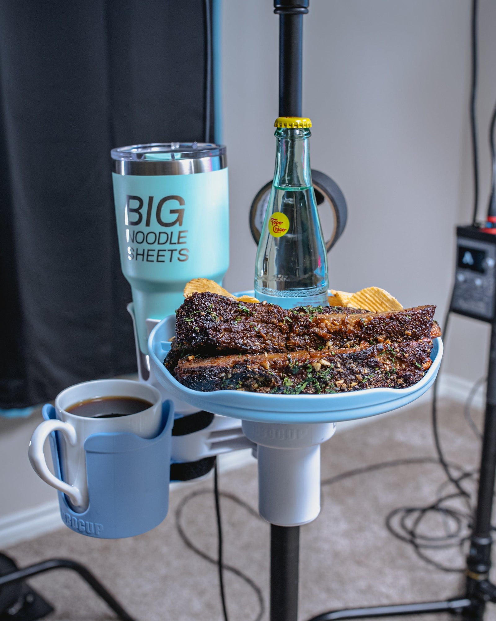 Robocup Plate for snacks and drinks