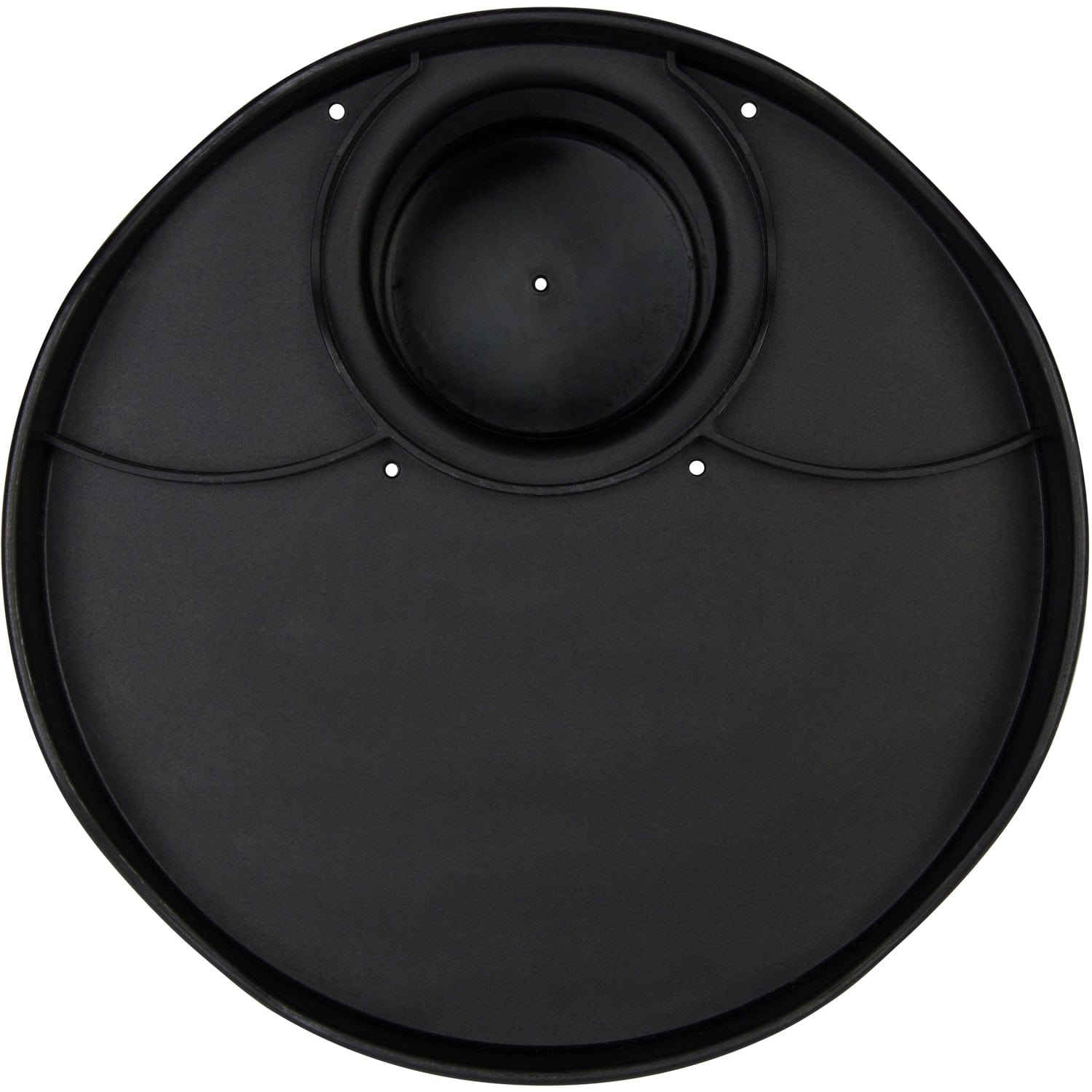 Black RoboCup Plate