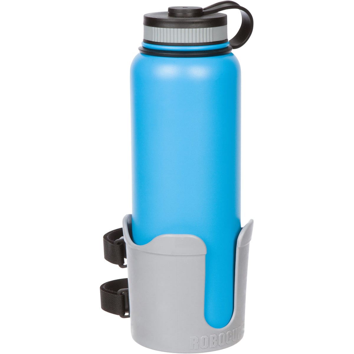 Gray robocup plus drink holder