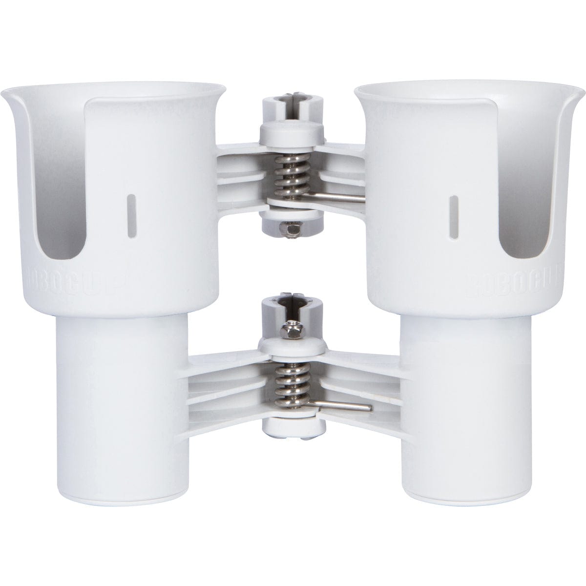 Boat cup holder rail mount white