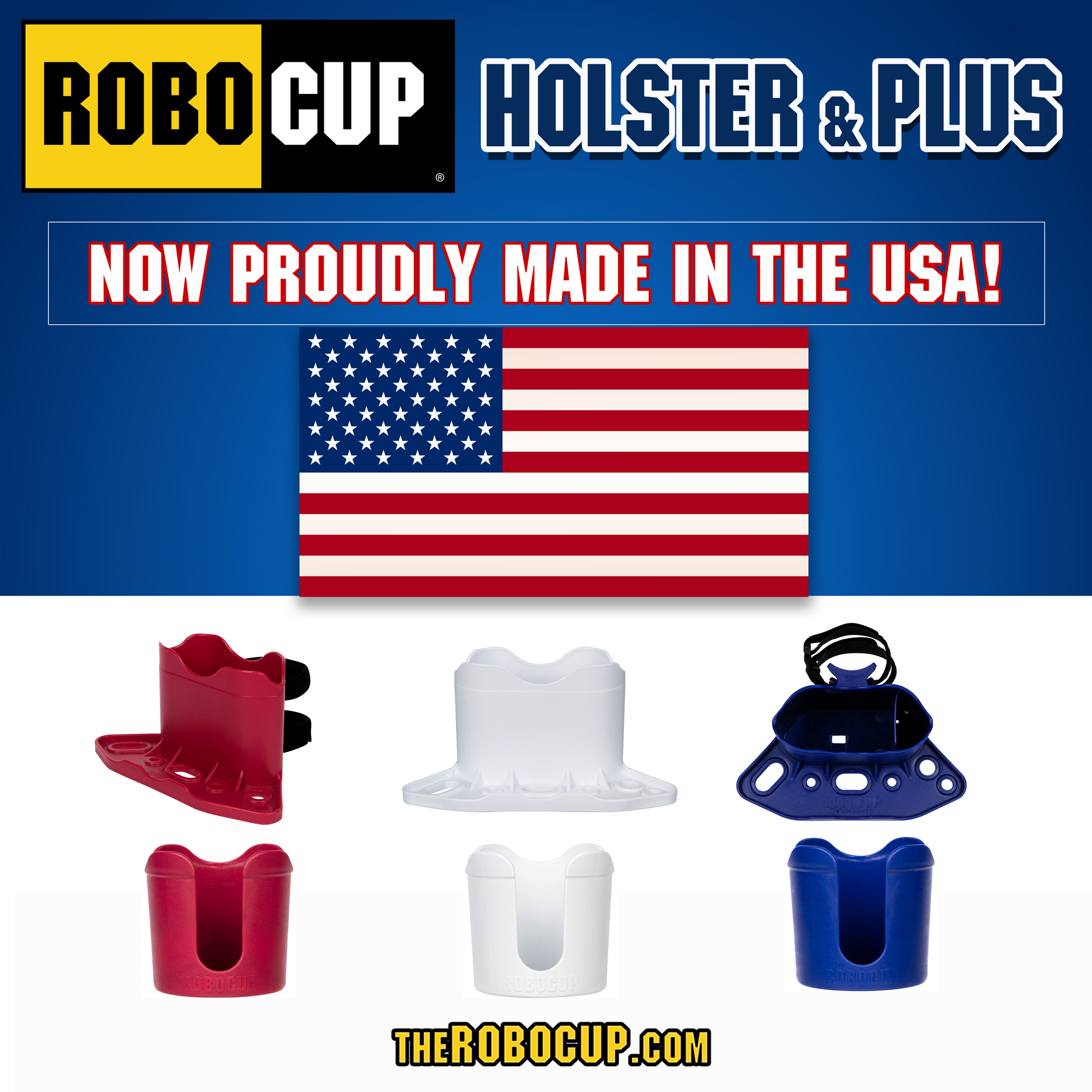 RoboCup Plus and Holster now made in USA!