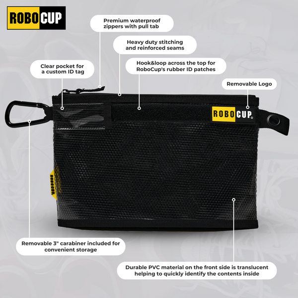 BESPORTBLE Utility Pouch Aus Polyester – Mit Haken Für Sport, Wandern, Outdoor, Praktische Aufbewahrungstasche