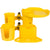 Yellow boat drink holder clamp on