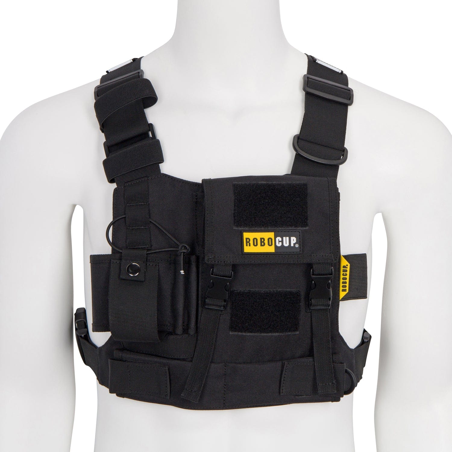 Chest Harness Vest Organizer with Silent Storage Pocket