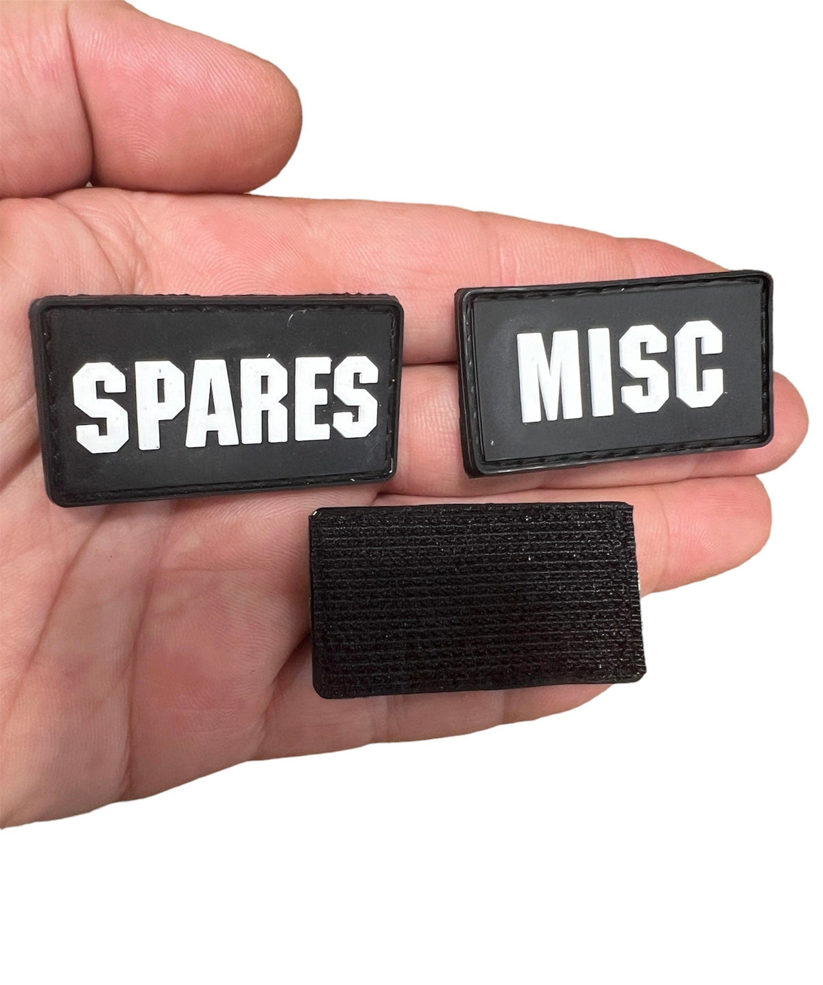 Rubberized Hook &amp; Loop Patches