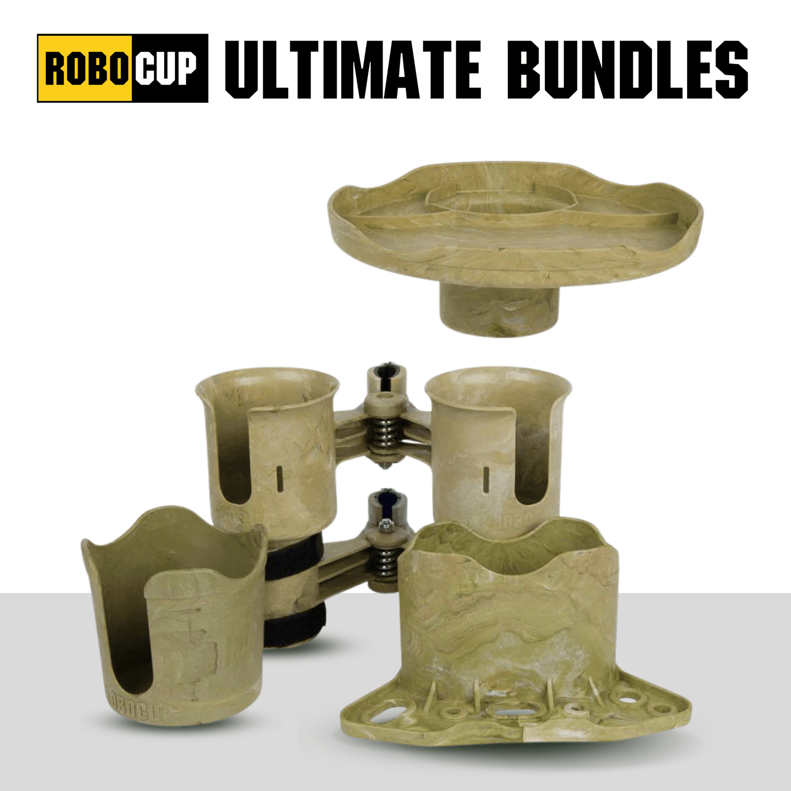 Ultimate Bundle with Free International Shipping: Includes 1 RoboCup, 1 Plate, 1 Plus, 1 Holster, 1 Hat, 1 Pen & 3 Stickers