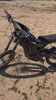Matte black color Handlebar Storage Bag