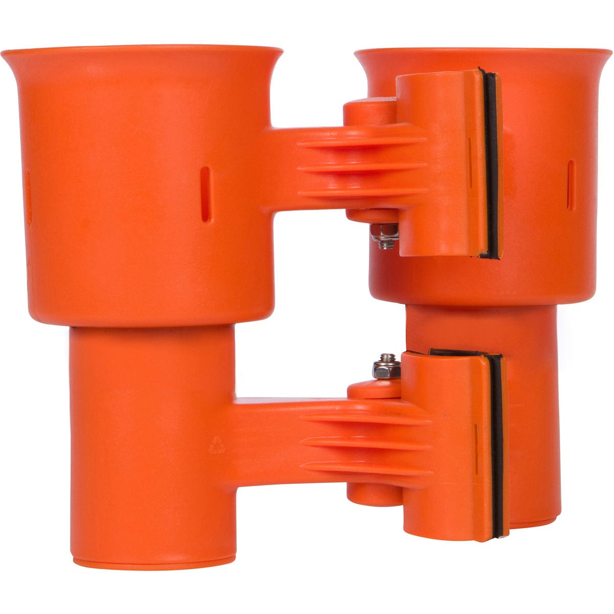 Orange boat drink holders