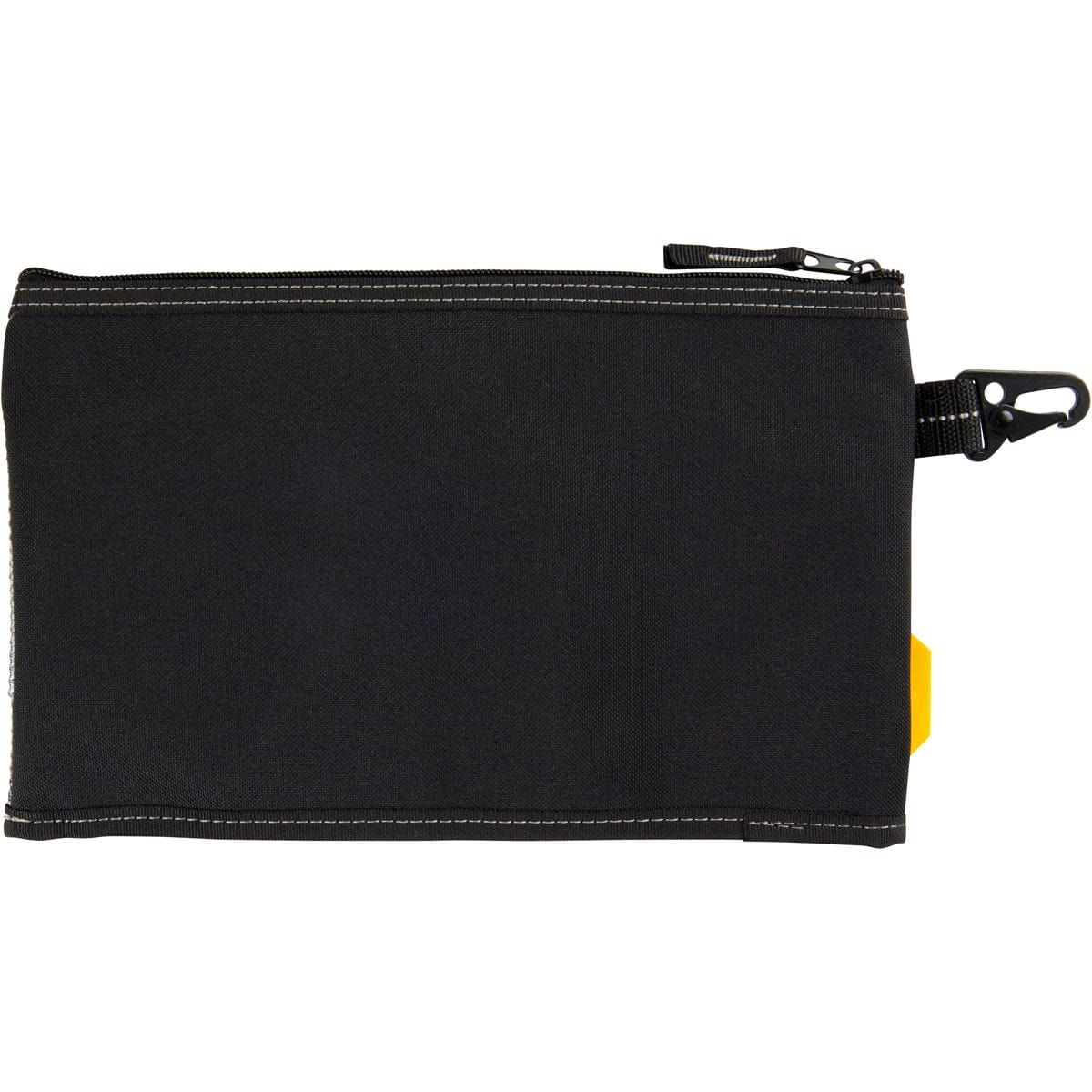 Zippered Storage Pouch with Hook & Loop
