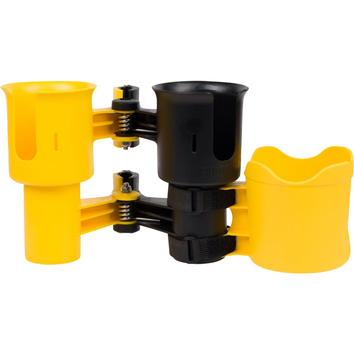 Yellow &amp; Black boat drink holders
