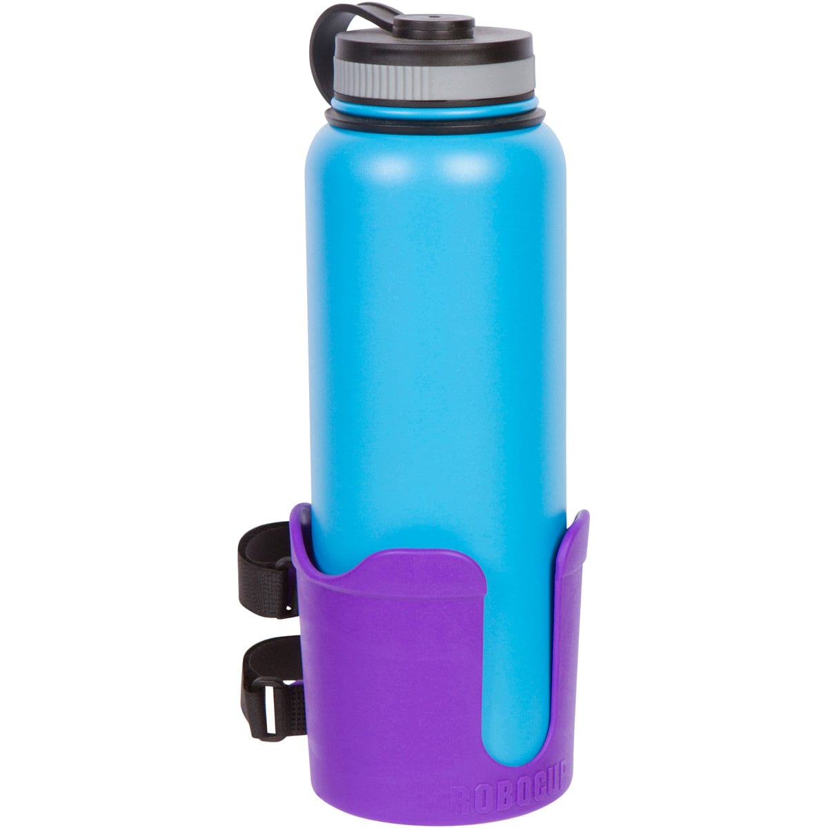 Purple robocup plus bottel holder, boat cup holder clips