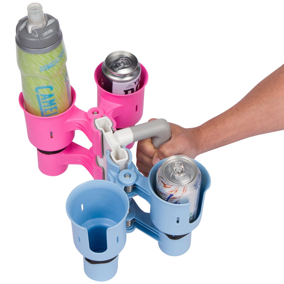 Carry four drinks or 4 fishing rods